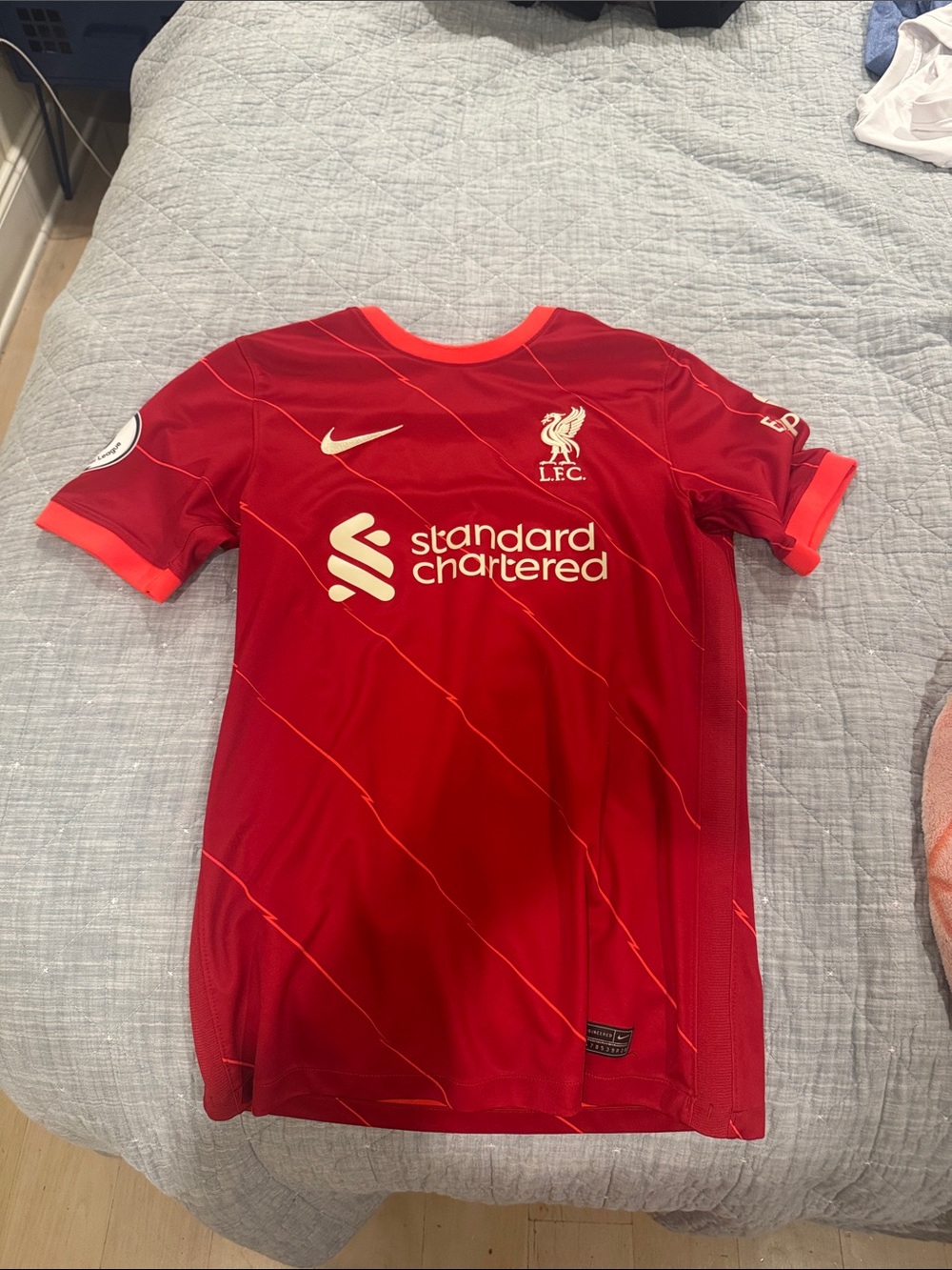 Liverpool Red Kids Short-Sleeve Football Jersey